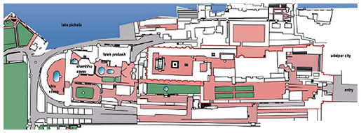 The City Palace Museum Map 